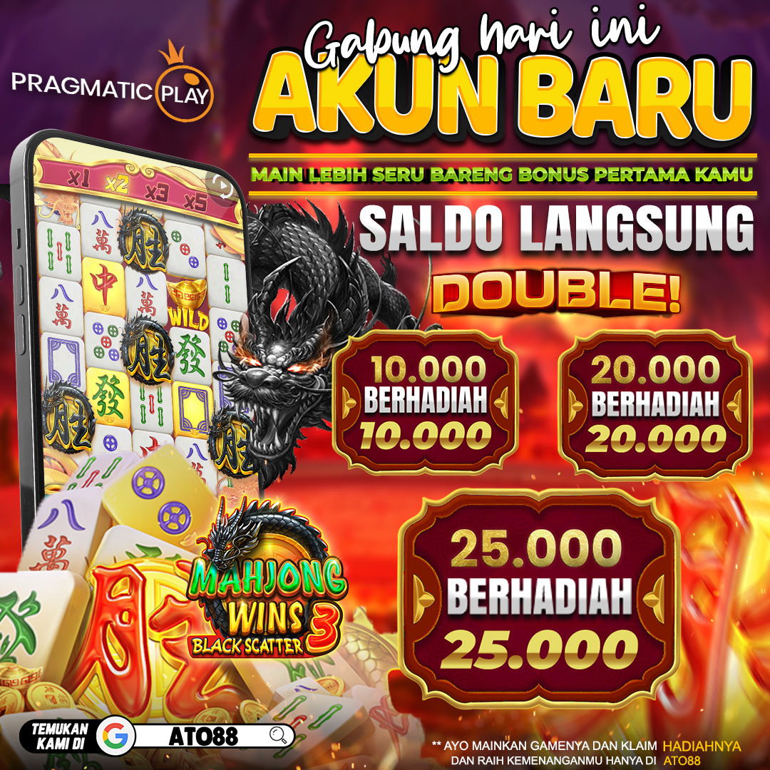 ATO88: Permainan  Slot Gacor Mahjong Ways Scatter Pecah Menang Hari Ini